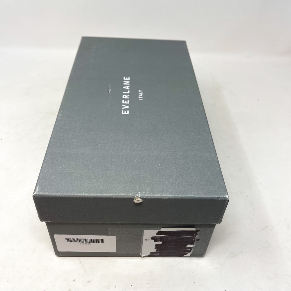 NIB Everlane The Leather Slip On Black Genuine Leather Loafer Size 10.5 - Picture 7 of 7